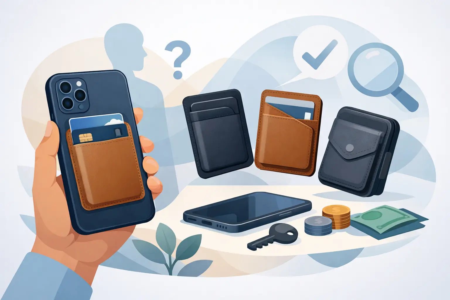 How to Choose a Wallet That Attaches to Phone - hyodo