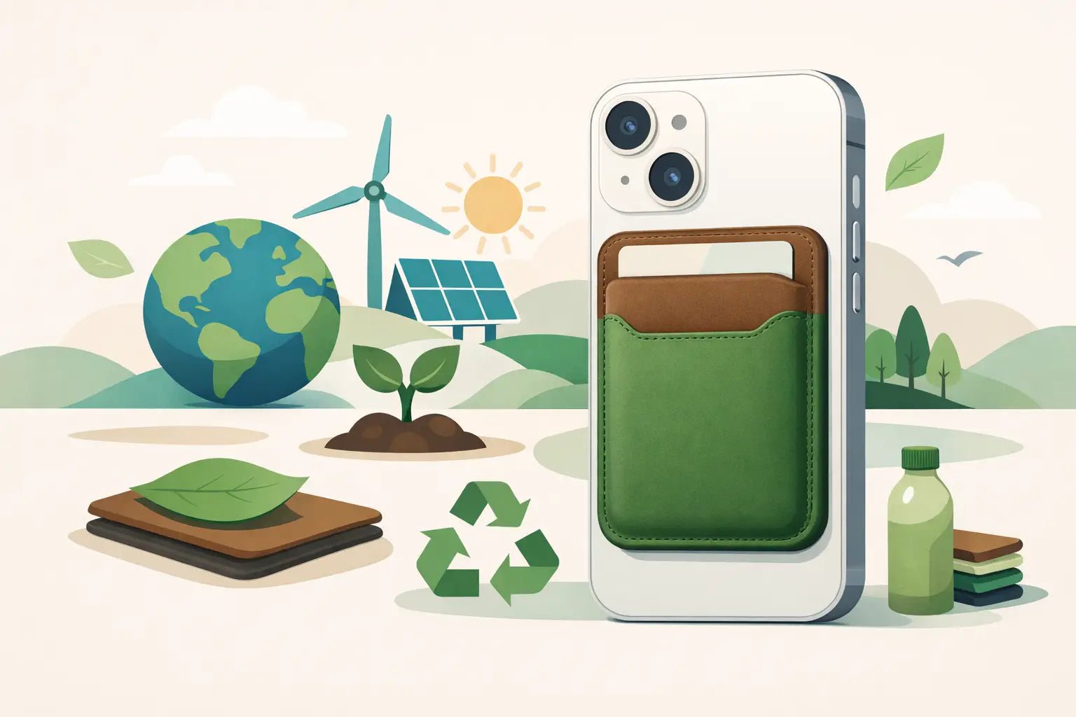 What Makes a Sustainable MagSafe Wallet? - hyodo